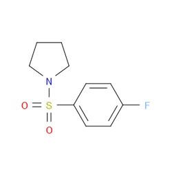 Aobchem&nbsp;1-[(4-Fluorophenyl)sulfonyl]pyrrolidine | ≥95% | CAS 157187-14-9 | C10H12FNO2S | 10g