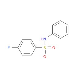 Aobchem&nbsp;4-Fluoro-N-phenylbenzenesulfonamide | ≥95% | CAS 312-52-7 | C12H10FNO2S | 5g