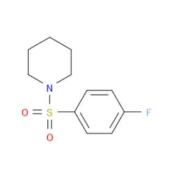 Aobchem&nbsp;1-[(4-Fluorophenyl)sulfonyl]piperidine | ≥95% | CAS 312-32-3 | C11H14FNO2S | 5g