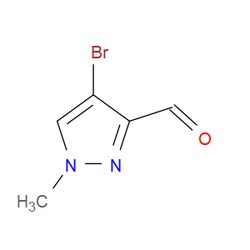 Aobchem&nbsp;4-Bromo-1-methyl-1H-pyrazole-3-carbaldehyde | ≥97% | CAS 287917-96-8 | C5H5BrN2O | 5g