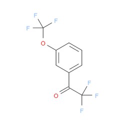 Aobchem&nbsp;2 2 2-Trifluoro-1-(3-(trifluoromethoxy)phenyl)ethanone | ≥95% | CAS 1335013-59-6 | C9H4F6O2 | 500mg