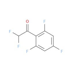 Aobchem&nbsp;2 2-Difluoro-1-(2 4 6-trifluorophenyl)ethanone | ≥95% | CAS 1700398-89-5 | C8H3F5O | 1g