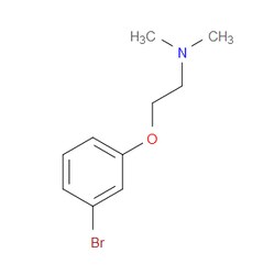 AOBCHEM&nbsp;2-(3-Bromophenoxy)-N N-dimethylethanamine | ≥95% | CAS 221915-84-0 | C10H14BrNO | 10g