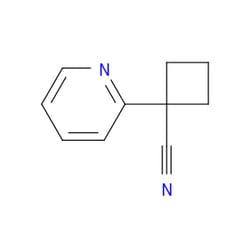 Aobchem&nbsp;1-(2-Pyridinyl)cyclobutanecarbonitrile | ≥95% | CAS 485828-46-4 | C10H10N2 | 1g