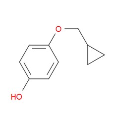 Aobchem&nbsp;4-(Cyclopropylmethoxy)phenol | ≥95% | CAS 63659-24-5 | C10H12O2 | 1g