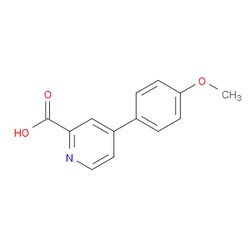 Aobchem&nbsp;4-(4-Methoxyphenyl)-2-pyridinecarboxylic acid | ≥95% | CAS 1255635-74-5 | C13H11NO3 | 10g