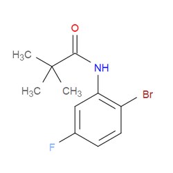 Aobchem&nbsp;N-(2-bromo-5-fluorophenyl)pivalamide | ≥95% | CAS 885609-84-7 | C11H13BrFNO | 5g
