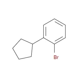 Aobchem&nbsp;1-Bromo-2-cyclopentylbenzene | ≥95% | CAS 59734-90-6 | C11H13Br | 250mg