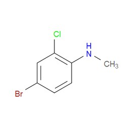 Aobchem&nbsp;4-Bromo-2-chloro-N-methylaniline | ≥97% | CAS 944131-95-7 | C7H7BrClN | 10g