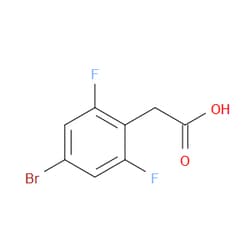 Aobchem&nbsp;2-(4-Bromo-2 6-difluorophenyl)acetic acid | ≥95% | CAS 537033-54-8 | C8H5BrF2O2 | 5g