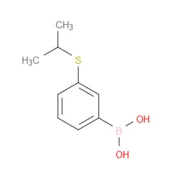 Aobchem&nbsp;3-(Isopropylthio)phenylboronic acid | ≥97% | CAS 2096332-50-0 | C9H13BO2S | 1g