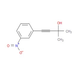 Aobchem&nbsp;2-Methyl-4-(3-nitrophenyl)but-3-yn-2-ol | ≥95% | CAS 33432-52-9 | C11H11NO3 | 5g