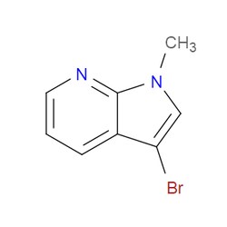 Aobchem&nbsp;3-Bromo-1-methyl-1H-pyrrolo[2 3-b]pyridine | ≥97% | CAS 281192-91-4 | C8H7BrN2 | 5g