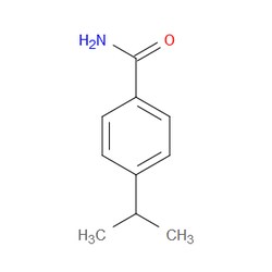 Aobchem&nbsp;4-(1-Methylethyl)benzamide | ≥95% | CAS 619-76-1 | C10H13NO | 1g