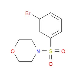 Aobchem&nbsp;4-[(3-Bromophenyl)sulfonyl]morpholine | ≥95% | CAS 871269-13-5 | C10H12BrNO3S | 1g