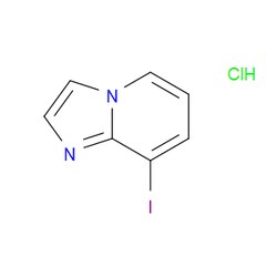 Aobchem&nbsp;8-Iodoimidazo[1 2-a]pyridine hydrochloride | ≥95% | CAS 1809158-10-8 | C7H6ClIN2 | 250mg