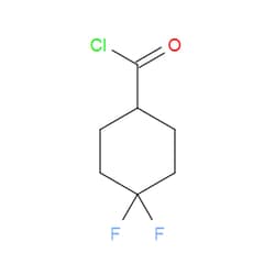 Aobchem&nbsp;4 4-Difluorocyclohexanecarbonyl chloride | ≥95% | CAS 376348-75-3 | C7H9ClF2O | 10g