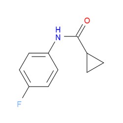 Aobchem&nbsp;N-(4-Fluorophenyl)cyclopropanecarboxamide | ≥95% | CAS 2354-89-4 | C10H10FNO | 500mg