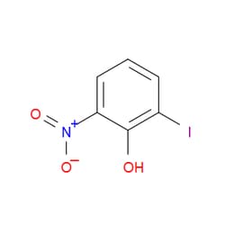 Aobchem&nbsp;2-Iodo-6-nitrophenol | ≥95% | CAS 13073-26-2 | C6H4INO3 | 500mg