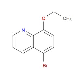 Aobchem&nbsp;5-Bromo-8-ethoxyquinoline | ≥95% | CAS 101422-06-4 | C11H10BrNO | 250mg