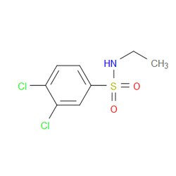 Aobchem&nbsp;3 4-Dichloro-N-ethylbenzenesulfonamide | ≥95% | CAS 6326-17-6 | C8H9Cl2NO2S | 1g