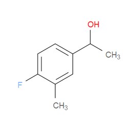 Aobchem&nbsp;1-(4-Fluoro-3-methylphenyl)ethanol | ≥95% | CAS 1178067-48-5 | C9H11FO | 250mg