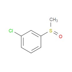 Aobchem&nbsp;1-Chloro-3-(methylsulfinyl)benzene | 95% | CAS 13150-73-7 | C7H7ClOS | 10g