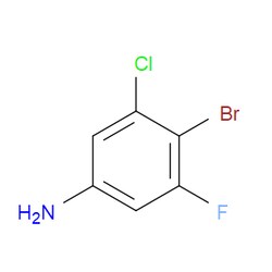 Aobchem&nbsp;4-Bromo-3-chloro-5-fluoroaniline | ≥95% | CAS 1297540-69-2 | C6H4BrClFN | 5g