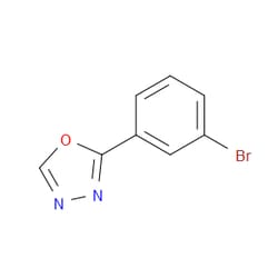 Aobchem&nbsp;2-(3-Bromophenyl)-1 3 4-oxadiazole | ≥95% | CAS 5378-34-7 | C8H5BrN2O | 1g