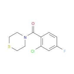 Aobchem&nbsp;(2-Chloro-4-fluorophenyl)(thiomorpholino)methanone | ≥95% | CAS 1197466-90-2 | C11H11ClFNOS | 10g