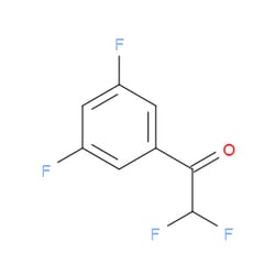 Aobchem&nbsp;1-(3 5-Difluorophenyl)-2 2-difluoroethanone | ≥95% | CAS 1352205-87-8 | C8H4F4O | 250mg