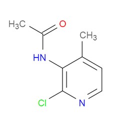 Aobchem&nbsp;N-(2-Chloro-4-methyl-3-pyridyl)acetamide | ≥95% | CAS 76006-00-3 | C8H9ClN2O | 250mg