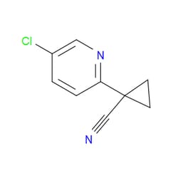Aobchem&nbsp;1-(5-Chloro-2-pyridinyl)cyclopropanecarbonitrile | 95% | CAS 1427012-87-0 | C9H7ClN2 | 5g