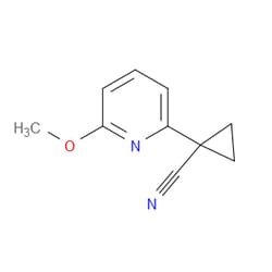 Aobchem&nbsp;1-(6-Methoxy-2-pyridinyl)cyclopropanecarbonitrile | ≥95% | CAS 1447607-16-0 | C10H10N2O | 1g