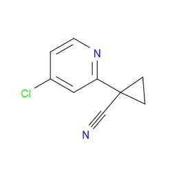 Aobchem&nbsp;1-(4-Chloro-2-pyridinyl)cyclopropanecarbonitrile | ≥95% | CAS 1427012-83-6 | C9H7ClN2 | 250mg