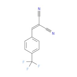 Aobchem&nbsp;2-[[4-(Trifluoromethyl)phenyl]methylene]propanedinitrile | ≥95% | CAS 75833-84-0 | C11H5F3N2 | 250mg