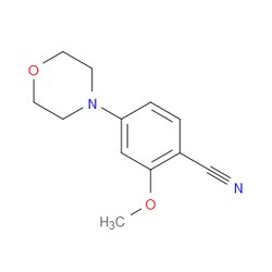 Aobchem&nbsp;2-Methoxy-4-(4-morpholinyl)benzonitrile | ≥95% | CAS 1783371-72-1 | C12H14N2O2 | 1g