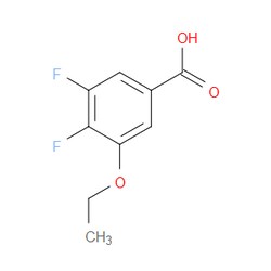 Aobchem&nbsp;3-Ethoxy-4 5-difluorobenzoic acid | ≥97% | CAS 1379315-07-7 | C9H8F2O3 | 250mg