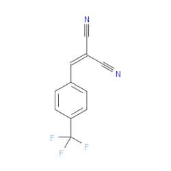 Aobchem&nbsp;2-[[4-(Trifluoromethyl)phenyl]methylene]propanedinitrile | ≥95% | CAS 75833-84-0 | C11H5F3N2 | 500mg