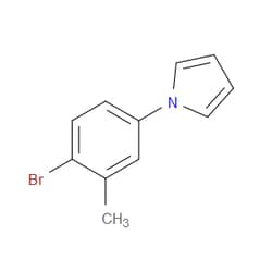 Aobchem&nbsp;1-(4-Bromo-3-methylphenyl)-1H-pyrrole | ≥97% | CAS 383137-72-2 | C11H10BrN | 500mg