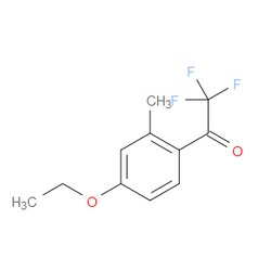 Aobchem&nbsp;1-(4-Ethoxy-2-methylphenyl)-2 2 2-trifluoroethanone | ≥97% | CAS 1443314-22-4 | C11H11F3O2 | 250mg