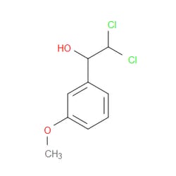 Aobchem&nbsp;2 2-Dichloro-1-(3-methoxyphenyl)ethanol | ≥95% | CAS 1602827-70-2 | C9H10Cl2O2 | 500mg