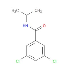Aobchem&nbsp;3 5-Dichloro-N-(1-methylethyl)benzamide | ≥95% | CAS 33244-95-0 | C10H11Cl2NO | 10g