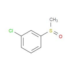 Aobchem&nbsp;1-Chloro-3-(methylsulfinyl)benzene | 95% | CAS 13150-73-7 | C7H7ClOS | 250mg