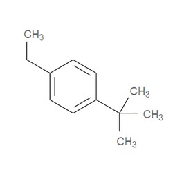 Aobchem&nbsp;1-(Tert-butyl)-4-ethylbenzene | ≥97% | CAS 7364-19-4 | C12H18 | 1g