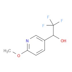 Aobchem&nbsp;2 2 2-Trifluoro-1-(6-methoxypyridin-3-yl)ethanol | ≥97% | CAS 1226507-29-4 | C8H8F3NO2 | 1g
