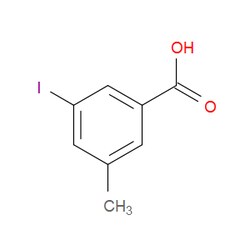 Aobchem&nbsp;3-Iodo-5-methylbenzoic acid | ≥97% | CAS 52107-90-1 | C8H7IO2 | 5g