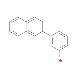 Aobchem&nbsp;2-(3-Bromophenyl)naphthalene | ≥95% | CAS 667940-23-0 | C16H11Br | 10g