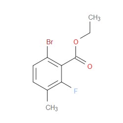 Aobchem&nbsp;Ethyl 6-bromo-2-fluoro-3-methylbenzoate | ≥97% | CAS 1805421-53-7 | C10H10BrFO2 | 500mg