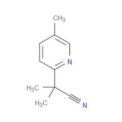 Aobchem&nbsp;5-Trimethyl-2-pyridineacetonitrile | ≥95% | CAS 929021-97-6 | C10H12N2 | 250mg